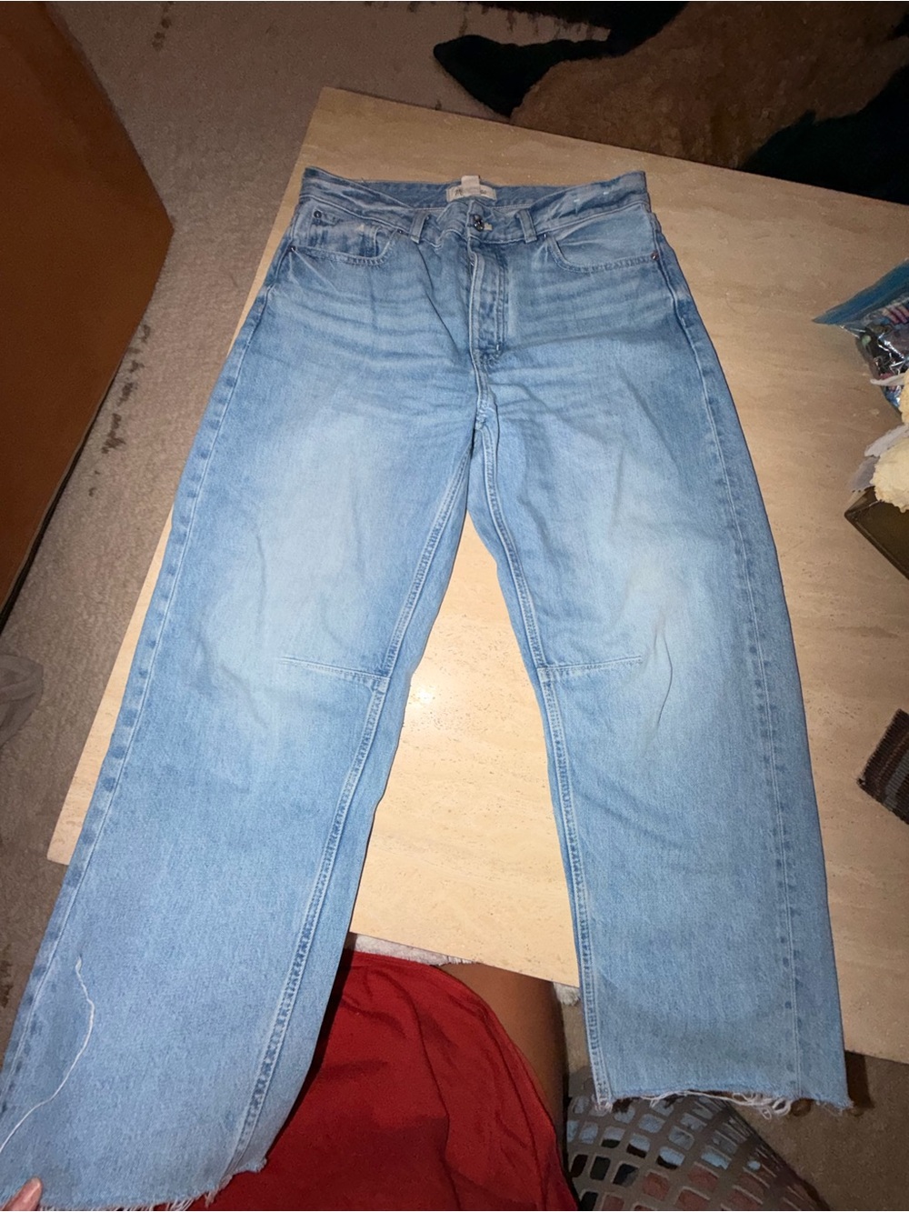 Madewell Light Blue Relaxed Fit Women's Jeans